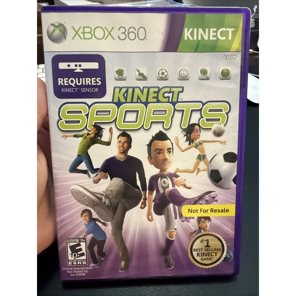 Kinect Sports (Microsoft Xbox 360) EXCELLENT DISC FAST SHIP
